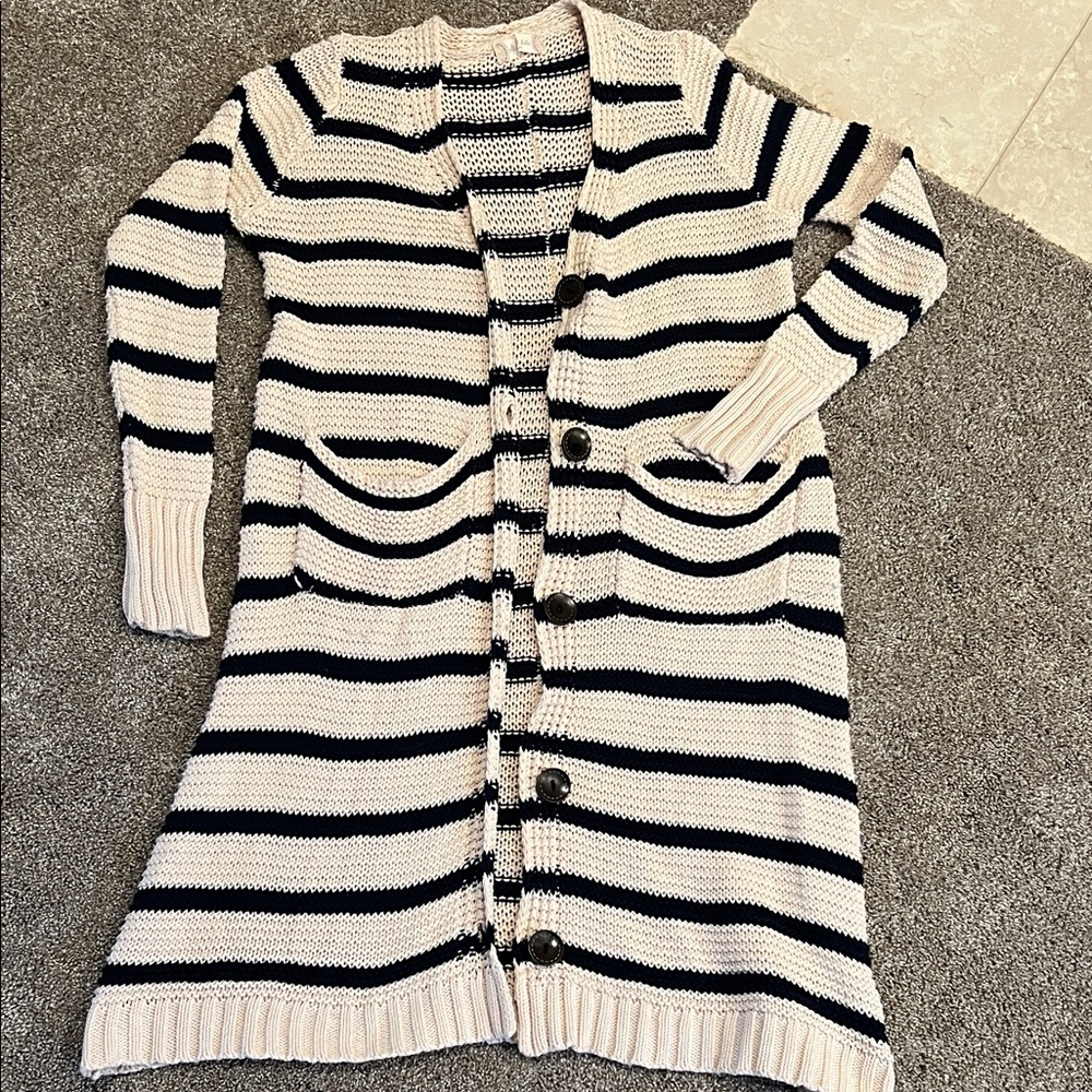 Altar’d State long button up knit cardigan